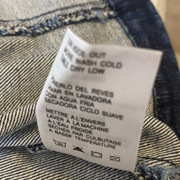 RTB Real Tough Babe Embroidered Denim Vest MEDIUM Embellished Bitchism - Picture 10 of 10